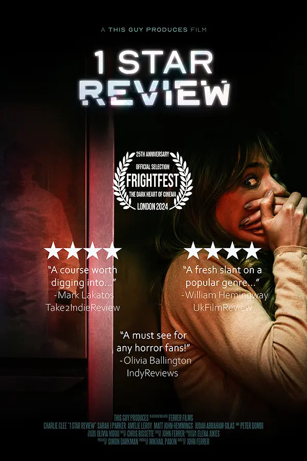 Poster 1 Star Review Simon Darkman