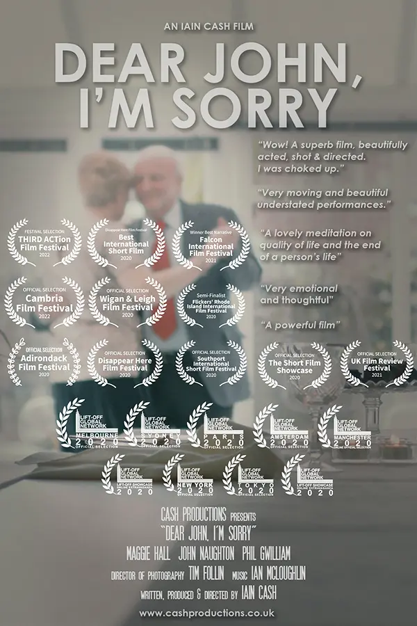 Movie poster for Dear John, I'm Sorry by Iain Cash