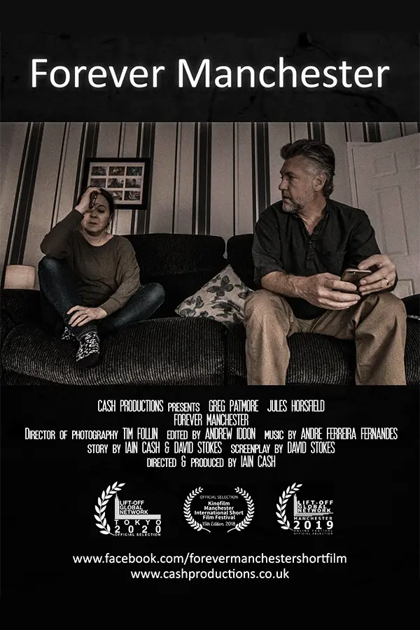 Movie poster for Forever Manchester by Iain Cash
