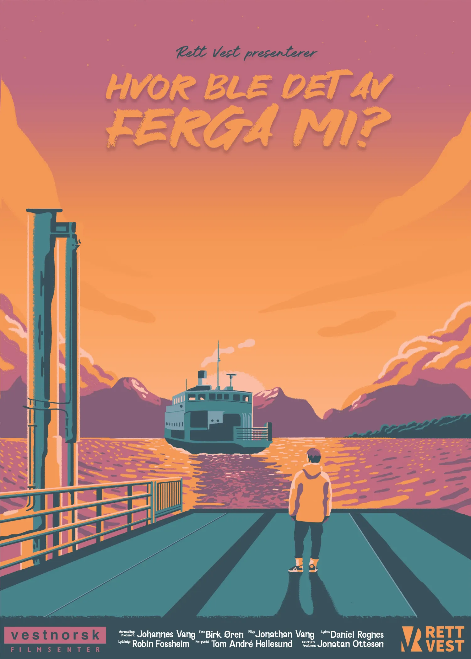 Poster My Ferrytale Johannes Vang