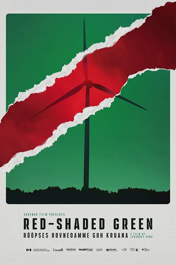 Movie poster for Red-Shaded Green by Johannes Vang